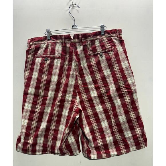 Vintage Chaps Denim Plaid Shorts - 100% Cotton *PLEASE READ DESCRIPTION* - Picture 2 of 7